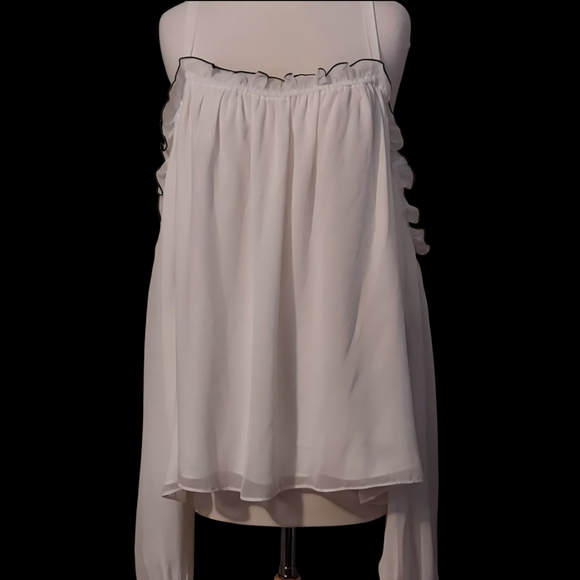 ryegrass Tops - NWT Ryegrass size 3X white blouse